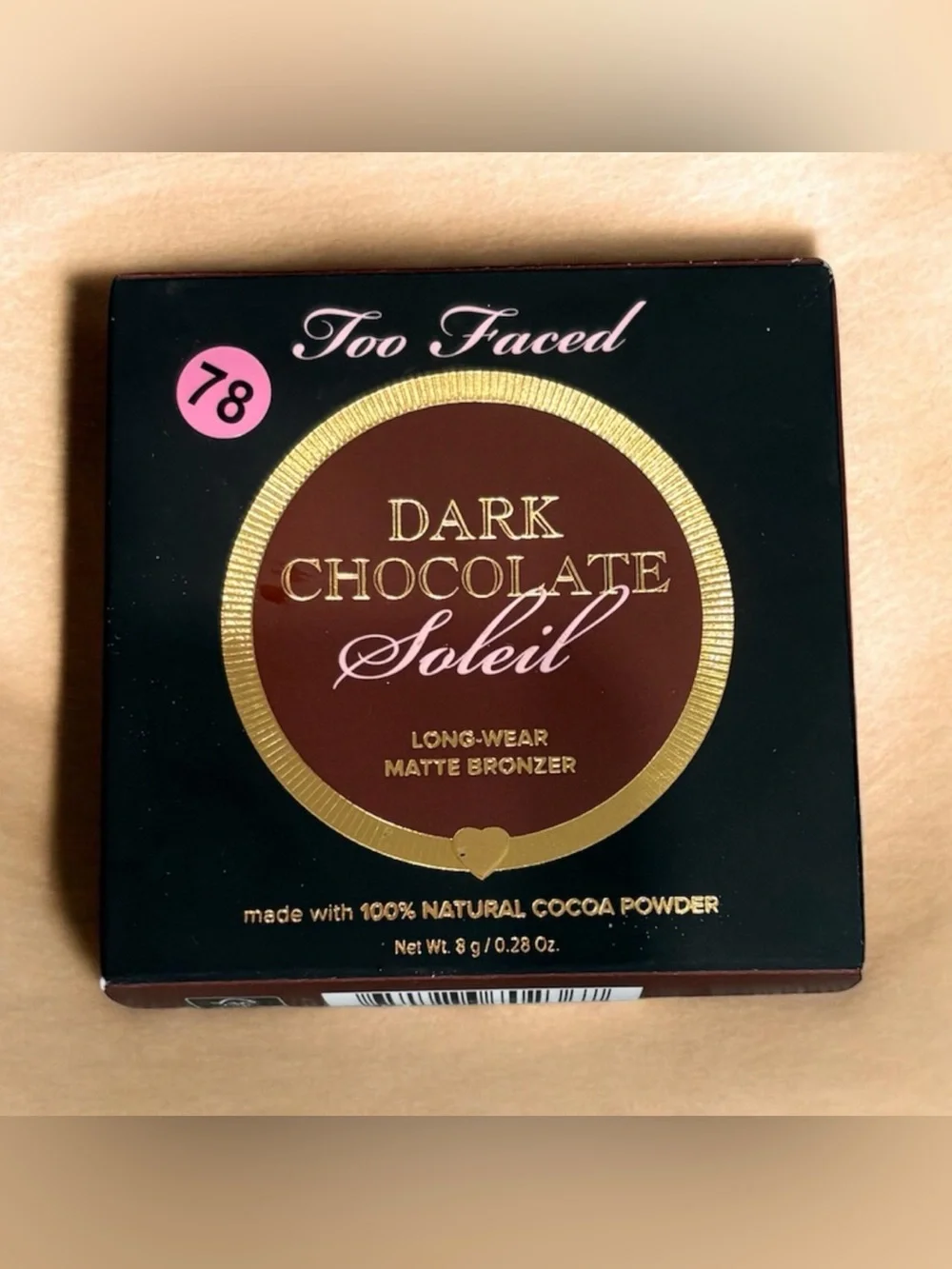 Too Faced Dark Chocolate Soleil Bronzer - NIB - $40 MSRP
